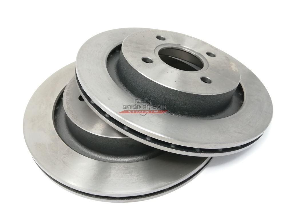Pair of rear brake discs Ford escort Rs Cosworth 4x4