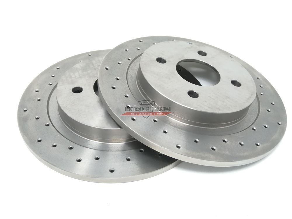 Brembo drilled rear brake discs set Ford SierraCosworth 2wd