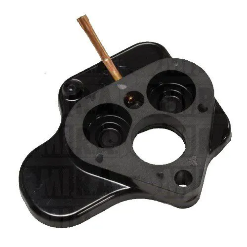 Distanziale carburatore in bachelite con sfiato in rame FIAT 500 N - D - F - L - Bianchina