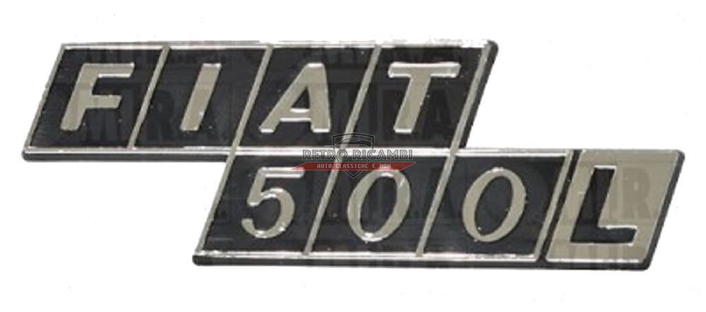 Scritta posteriore in plastica  FIAT 500 L
