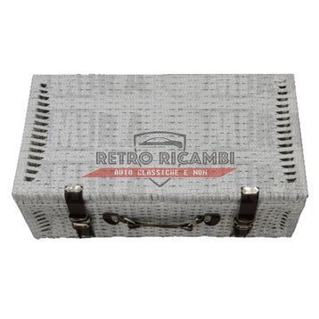 Retro Ricambi - Cestino portapacchi plastica grigio FIAT 500  