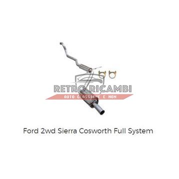 Ford Sierra Cosworth 2wd Mongoose exhaust system