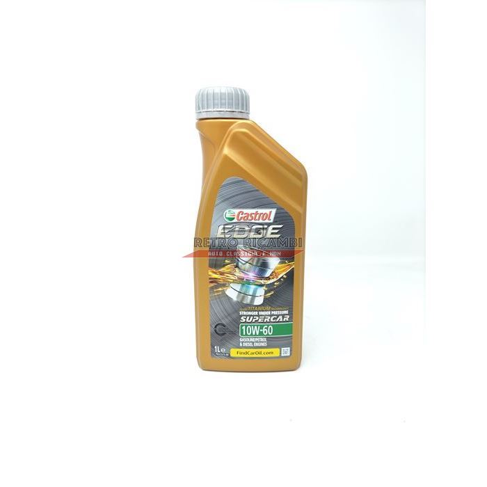 1 Litro olio Castrol 10w60 Supercar 100% sintetico per motori ad alte prestazioni